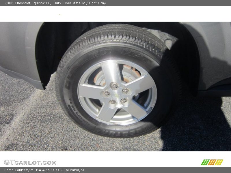 Dark Silver Metallic / Light Gray 2006 Chevrolet Equinox LT