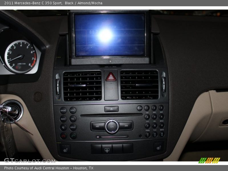 Black / Almond/Mocha 2011 Mercedes-Benz C 350 Sport