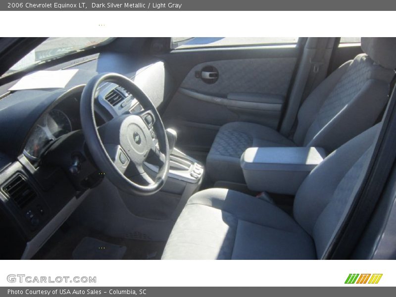 Dark Silver Metallic / Light Gray 2006 Chevrolet Equinox LT
