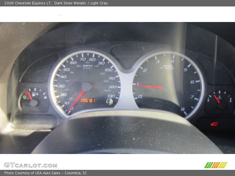 Dark Silver Metallic / Light Gray 2006 Chevrolet Equinox LT