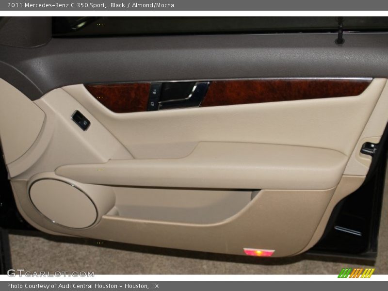 Black / Almond/Mocha 2011 Mercedes-Benz C 350 Sport