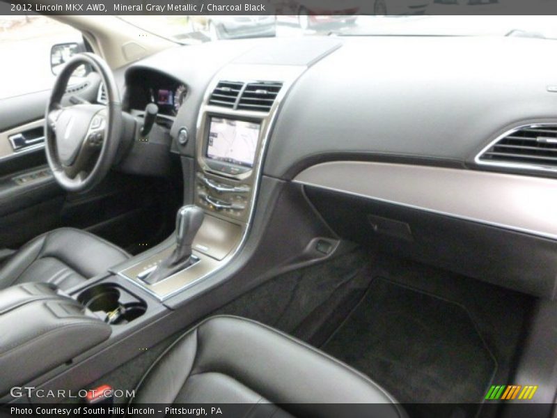 Mineral Gray Metallic / Charcoal Black 2012 Lincoln MKX AWD