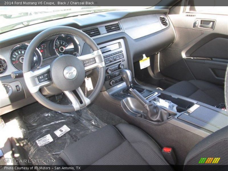 Black / Charcoal Black 2014 Ford Mustang V6 Coupe