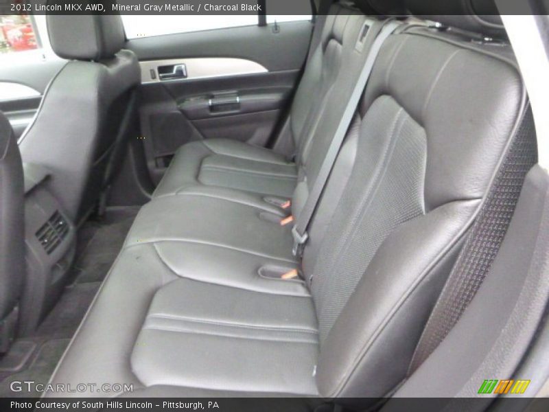 Mineral Gray Metallic / Charcoal Black 2012 Lincoln MKX AWD
