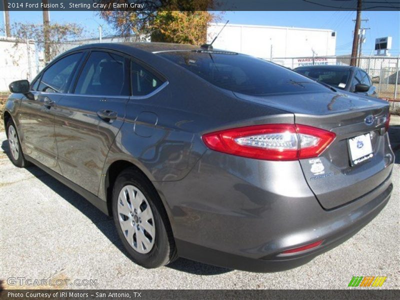 Sterling Gray / Earth Gray 2014 Ford Fusion S