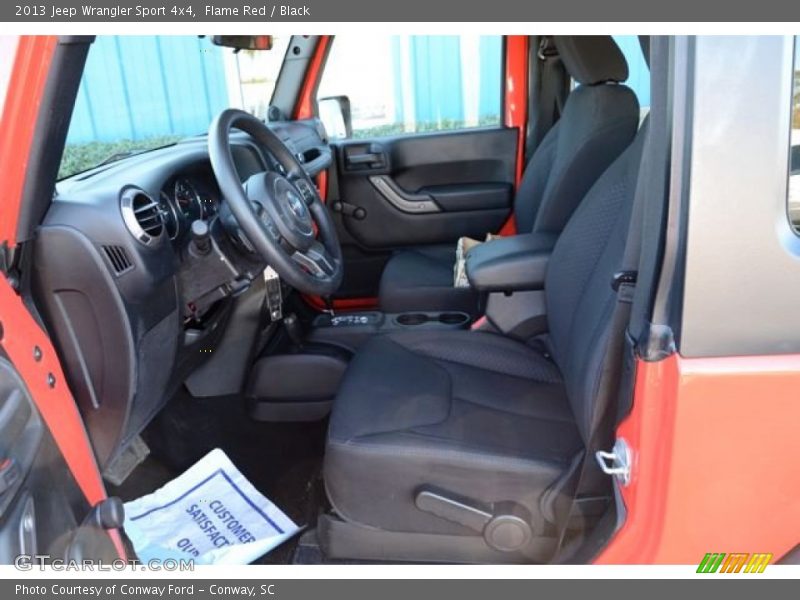 Flame Red / Black 2013 Jeep Wrangler Sport 4x4