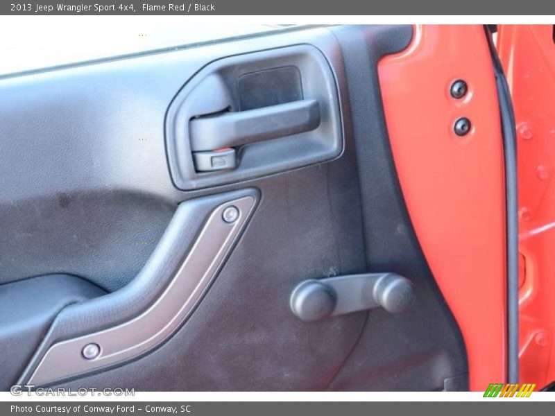Flame Red / Black 2013 Jeep Wrangler Sport 4x4