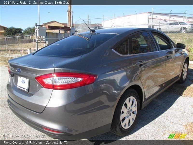 Sterling Gray / Earth Gray 2014 Ford Fusion S