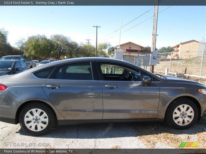Sterling Gray / Earth Gray 2014 Ford Fusion S