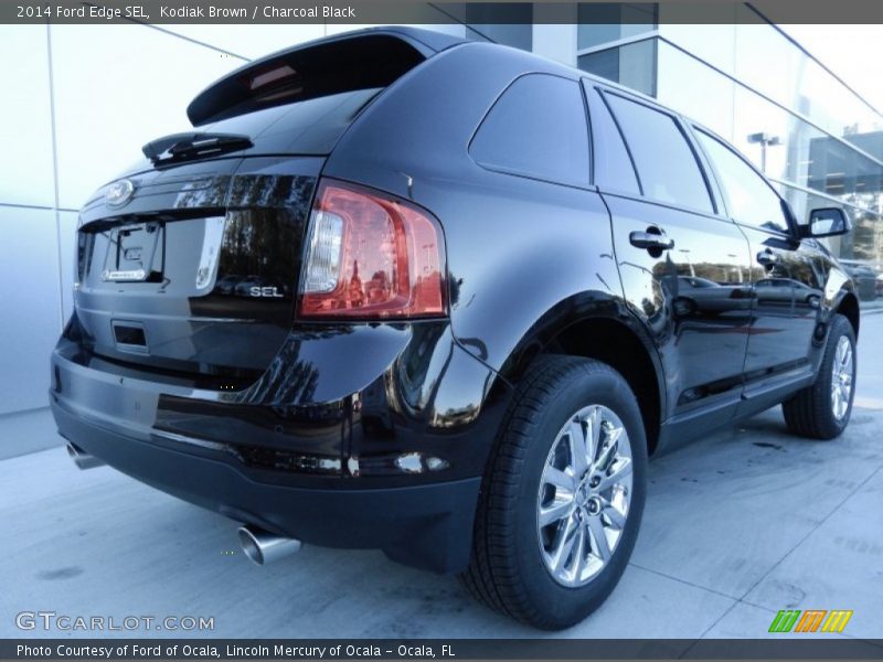 Kodiak Brown / Charcoal Black 2014 Ford Edge SEL