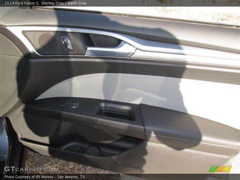 Sterling Gray / Earth Gray 2014 Ford Fusion S