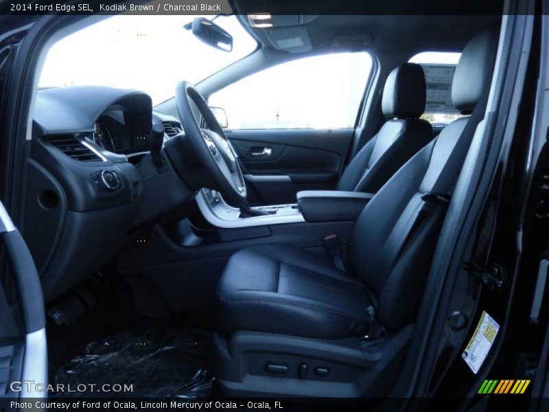 Kodiak Brown / Charcoal Black 2014 Ford Edge SEL