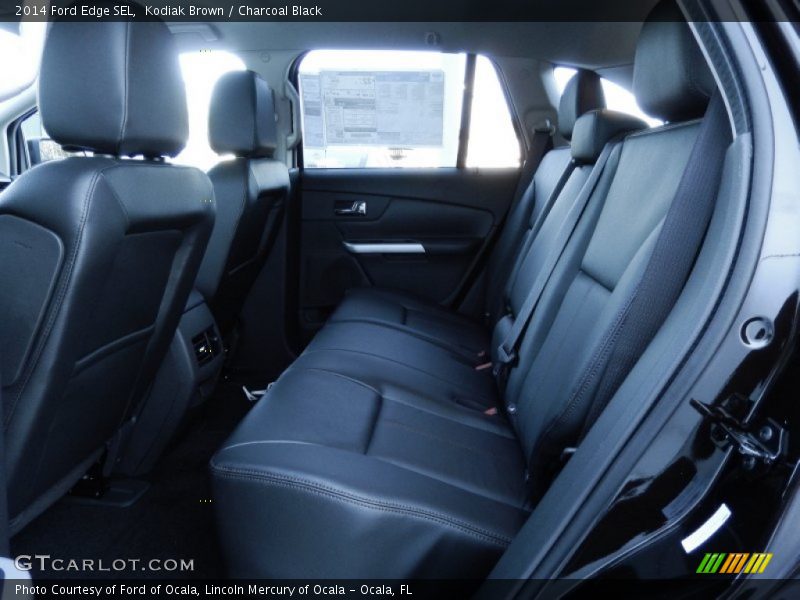 Kodiak Brown / Charcoal Black 2014 Ford Edge SEL