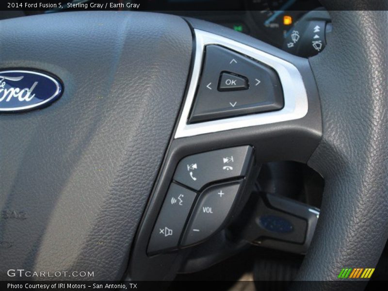 Sterling Gray / Earth Gray 2014 Ford Fusion S