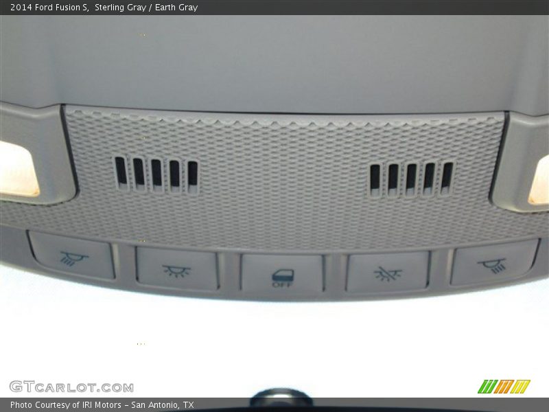 Sterling Gray / Earth Gray 2014 Ford Fusion S