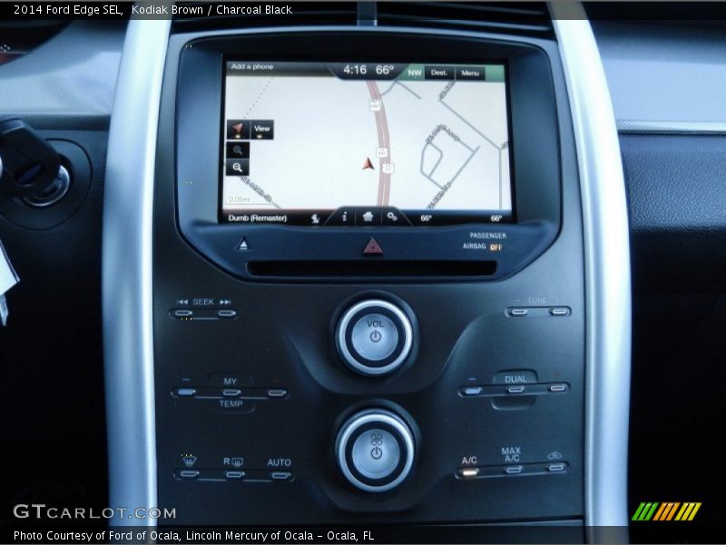 Kodiak Brown / Charcoal Black 2014 Ford Edge SEL