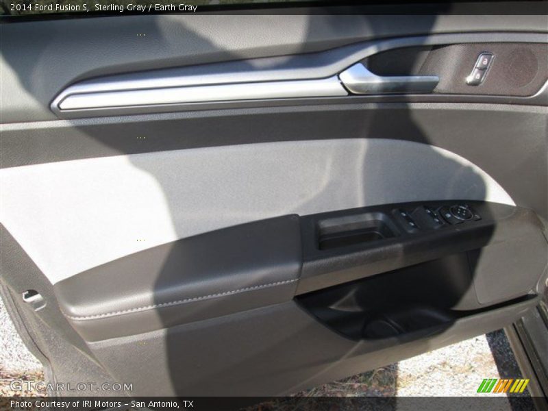 Sterling Gray / Earth Gray 2014 Ford Fusion S