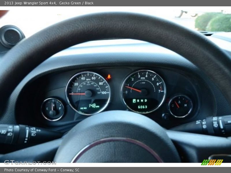 Gecko Green / Black 2013 Jeep Wrangler Sport 4x4