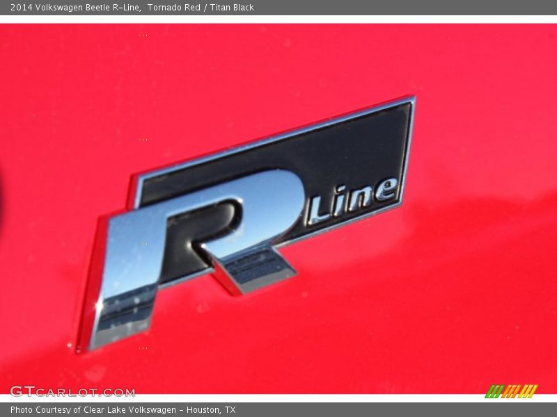 Tornado Red / Titan Black 2014 Volkswagen Beetle R-Line