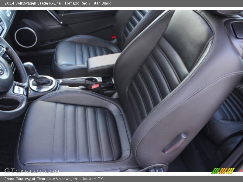 Tornado Red / Titan Black 2014 Volkswagen Beetle R-Line