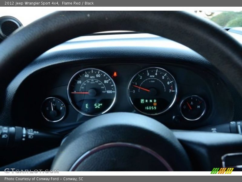Flame Red / Black 2012 Jeep Wrangler Sport 4x4