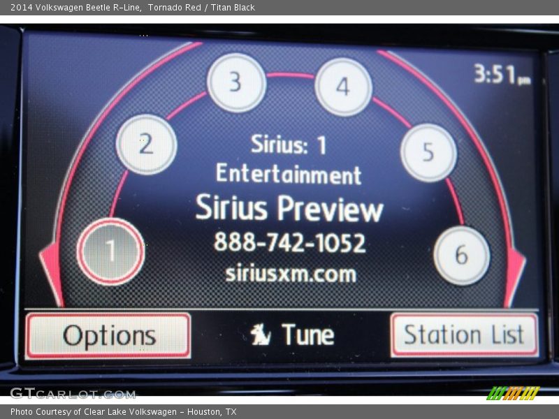 Tornado Red / Titan Black 2014 Volkswagen Beetle R-Line