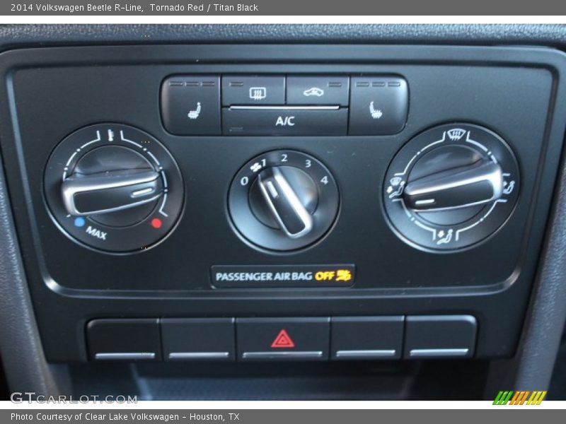 Tornado Red / Titan Black 2014 Volkswagen Beetle R-Line
