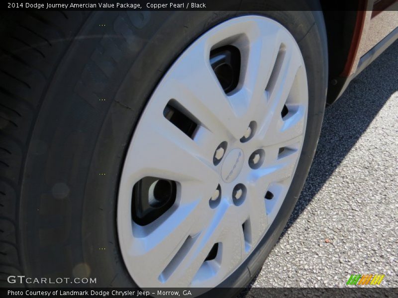 Copper Pearl / Black 2014 Dodge Journey Amercian Value Package