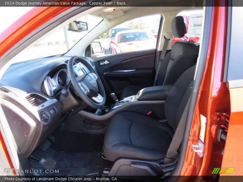 Copper Pearl / Black 2014 Dodge Journey Amercian Value Package