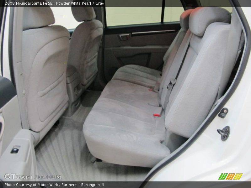 Rear Seat of 2008 Santa Fe SE