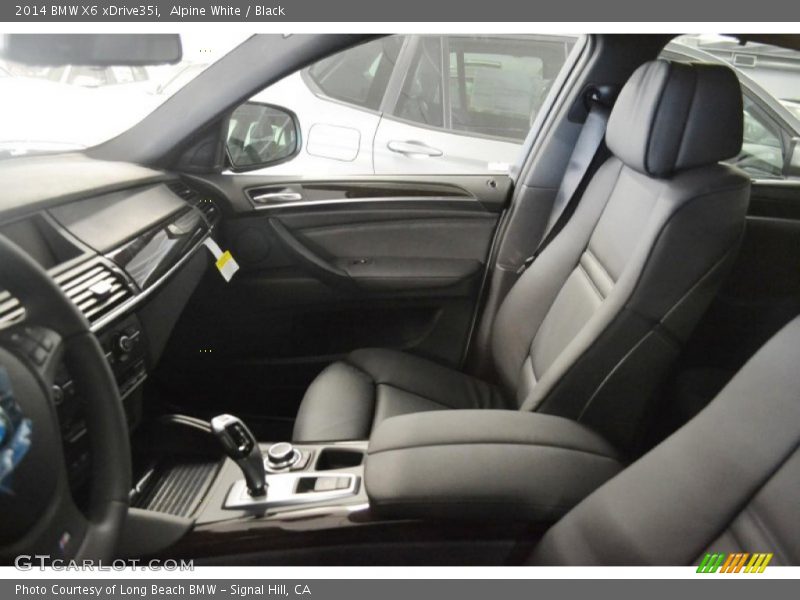 Alpine White / Black 2014 BMW X6 xDrive35i