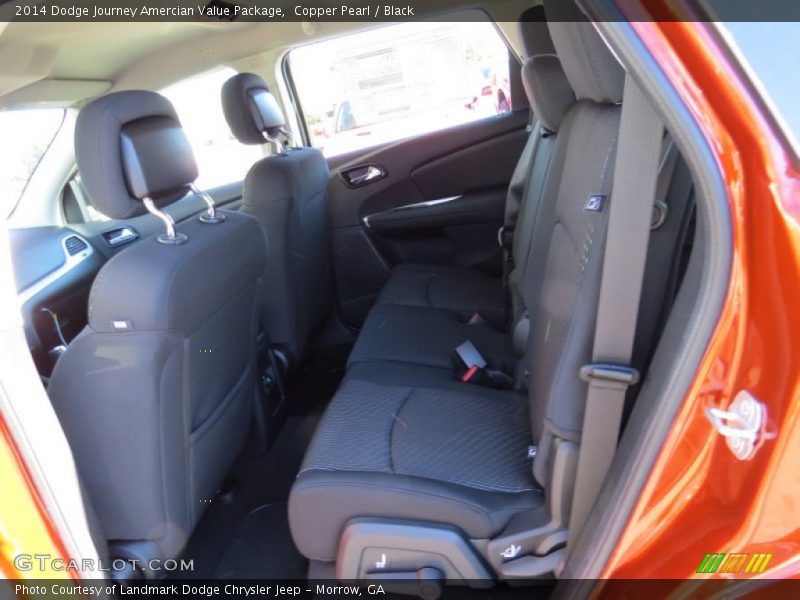 Copper Pearl / Black 2014 Dodge Journey Amercian Value Package