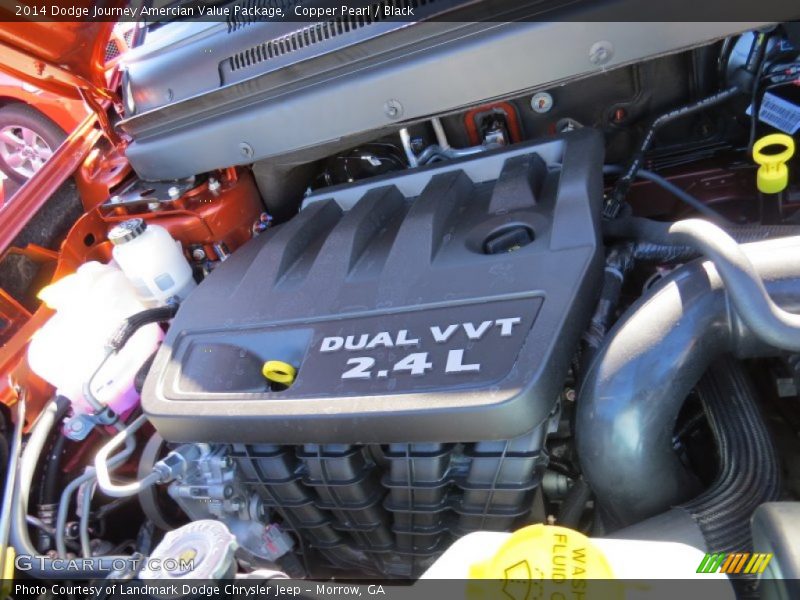 Copper Pearl / Black 2014 Dodge Journey Amercian Value Package