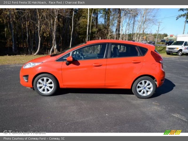  2012 Fiesta SE Hatchback Race Red