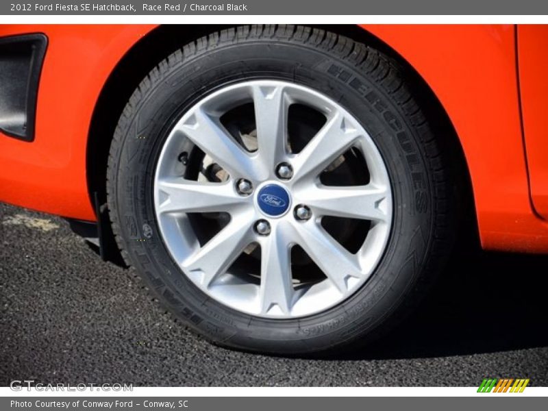  2012 Fiesta SE Hatchback Wheel