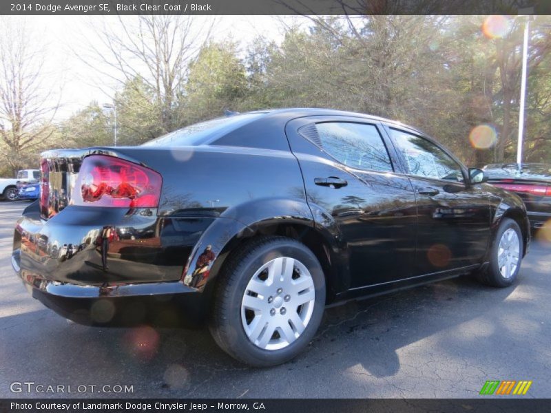 Black Clear Coat / Black 2014 Dodge Avenger SE
