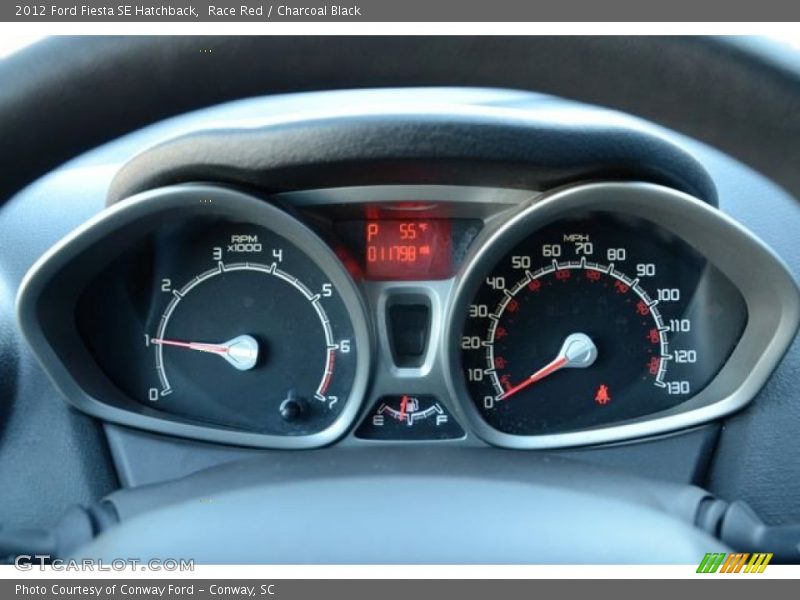  2012 Fiesta SE Hatchback SE Hatchback Gauges