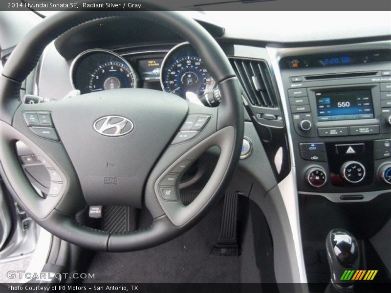 Radiant Silver / Gray 2014 Hyundai Sonata SE