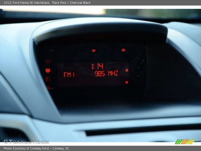 Race Red / Charcoal Black 2012 Ford Fiesta SE Hatchback