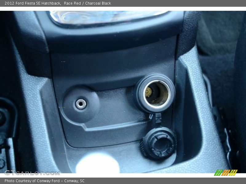 Race Red / Charcoal Black 2012 Ford Fiesta SE Hatchback