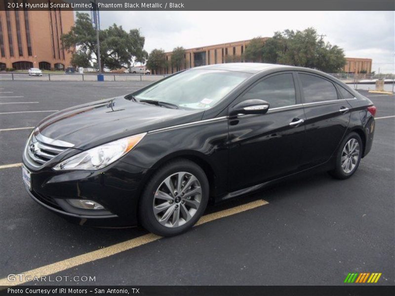 Phantom Black Metallic / Black 2014 Hyundai Sonata Limited