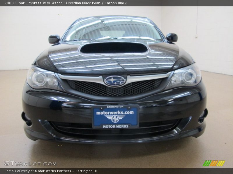 Obsidian Black Pearl / Carbon Black 2008 Subaru Impreza WRX Wagon