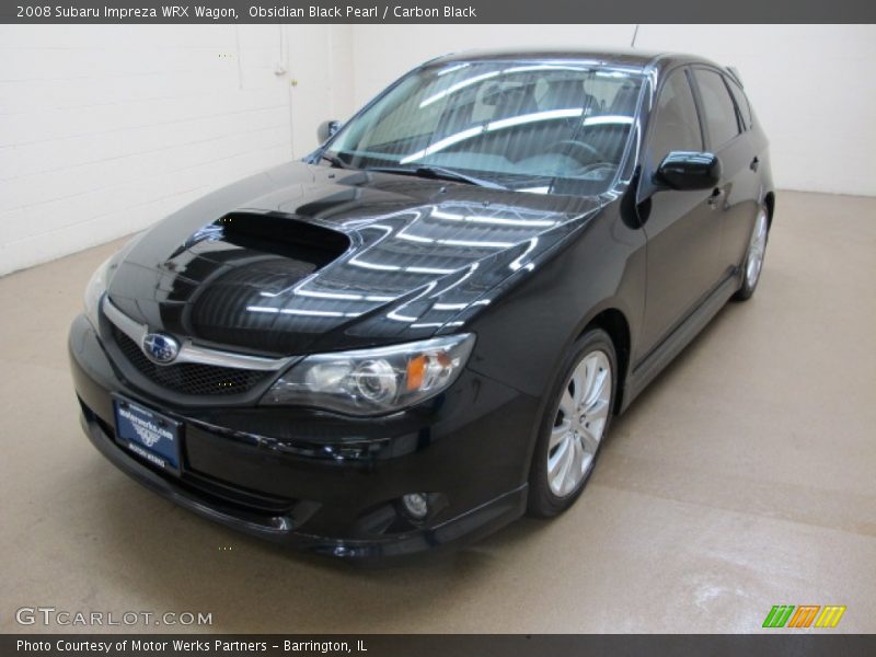 Obsidian Black Pearl / Carbon Black 2008 Subaru Impreza WRX Wagon