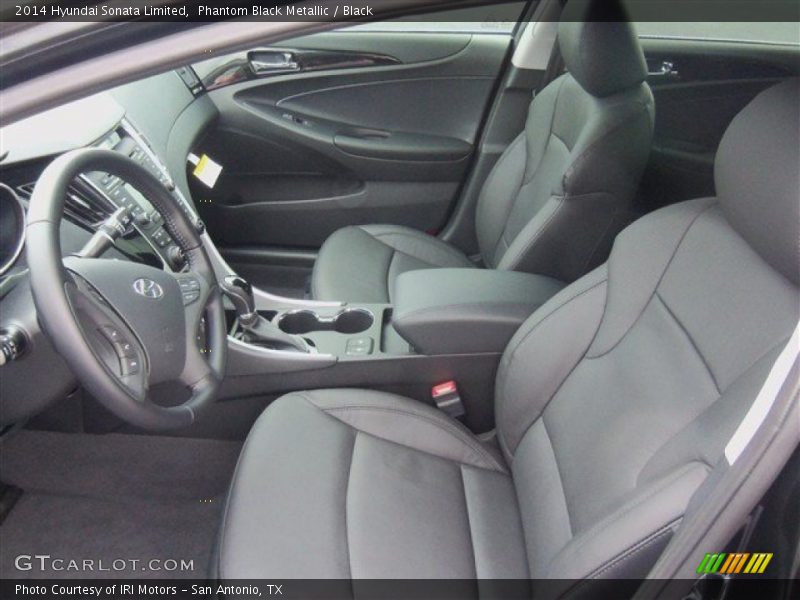 Phantom Black Metallic / Black 2014 Hyundai Sonata Limited