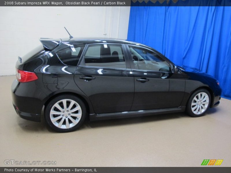 Obsidian Black Pearl / Carbon Black 2008 Subaru Impreza WRX Wagon