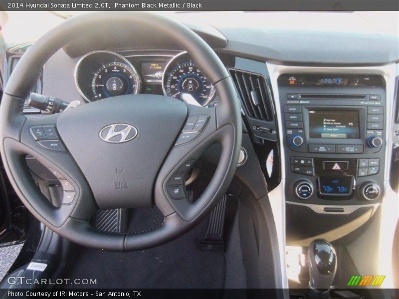 Phantom Black Metallic / Black 2014 Hyundai Sonata Limited 2.0T