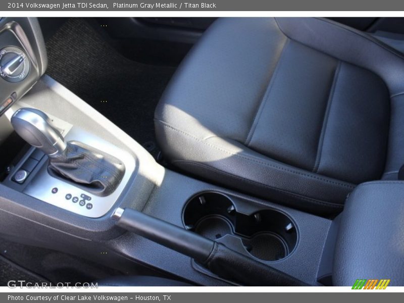 Platinum Gray Metallic / Titan Black 2014 Volkswagen Jetta TDI Sedan