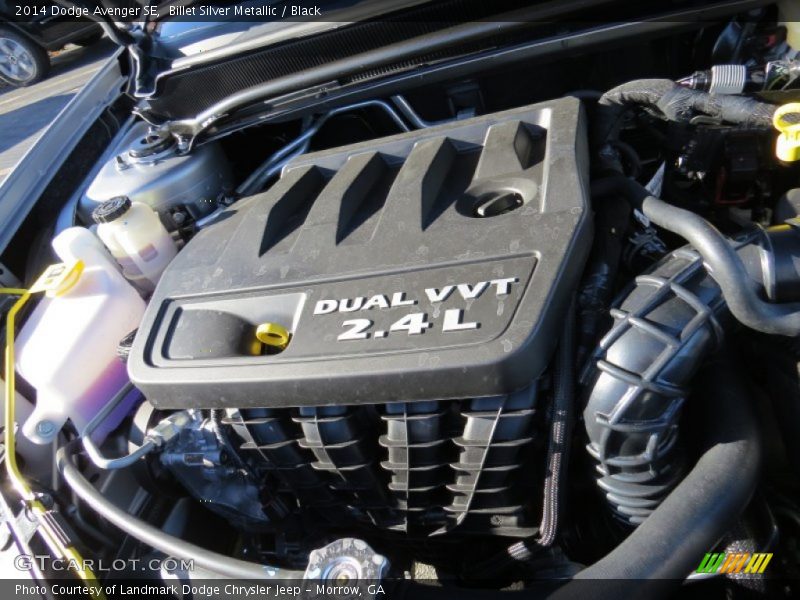 Billet Silver Metallic / Black 2014 Dodge Avenger SE