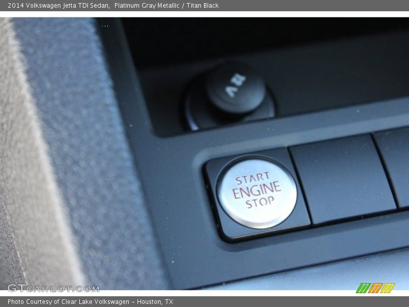 Platinum Gray Metallic / Titan Black 2014 Volkswagen Jetta TDI Sedan