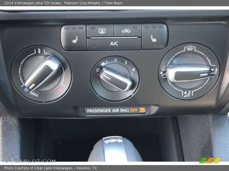 Platinum Gray Metallic / Titan Black 2014 Volkswagen Jetta TDI Sedan